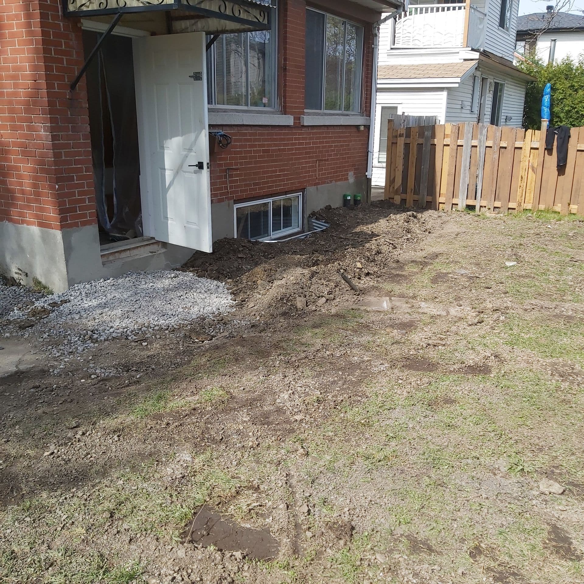 Réparation de drain