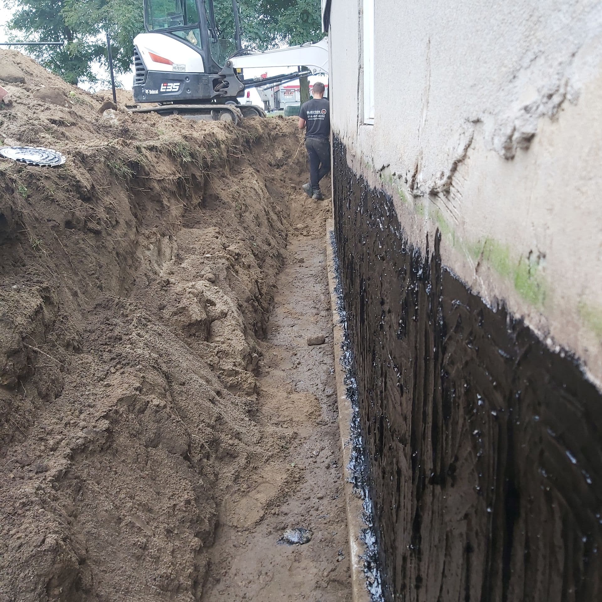 Photo de travaux pour le service Imperméabilité