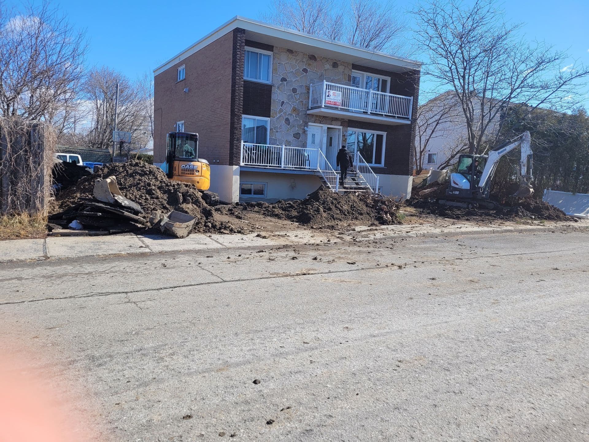 Application de membrane d'étanchéité