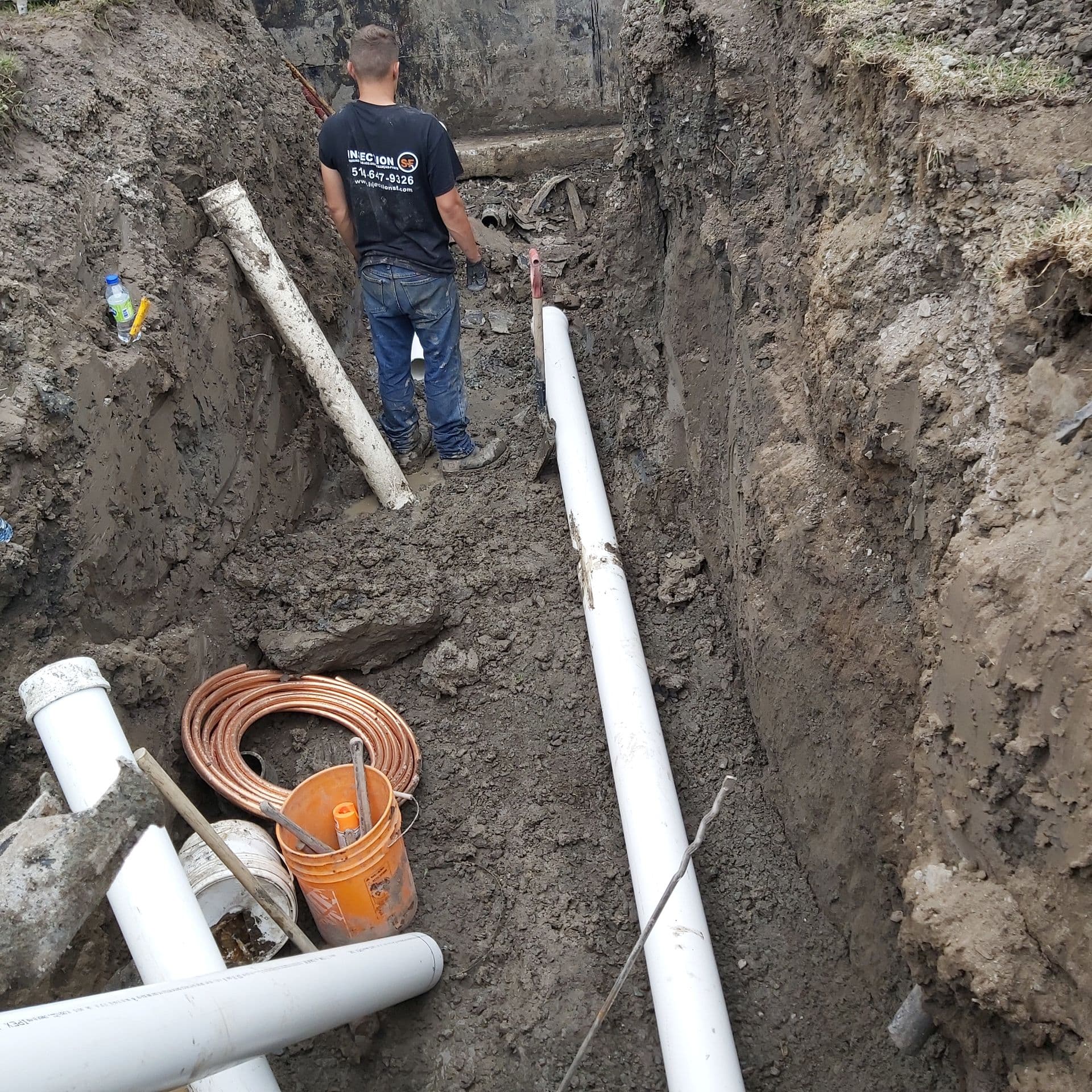 Photo de travaux pour le service Moisissure