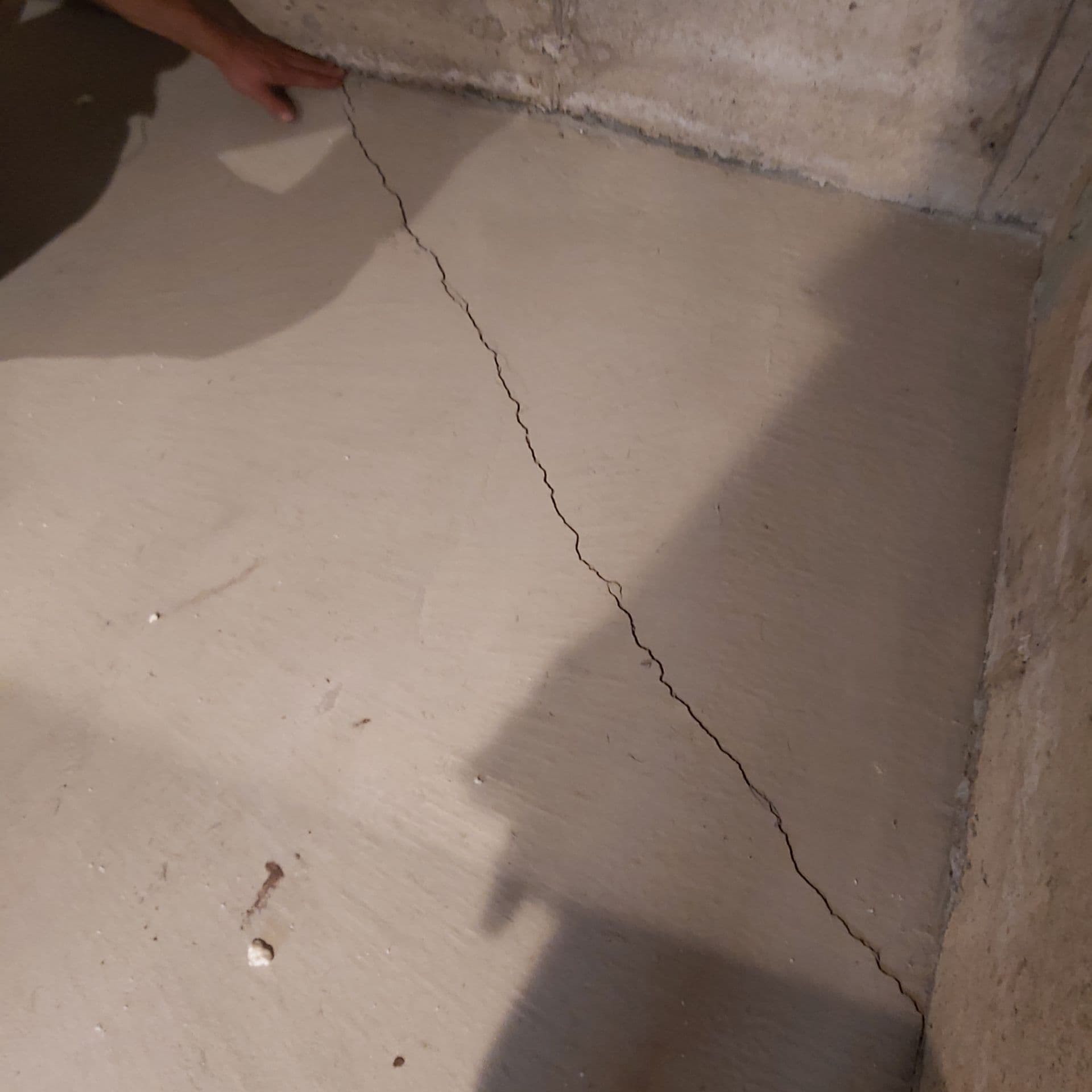 Fondation stabilisée après réparation