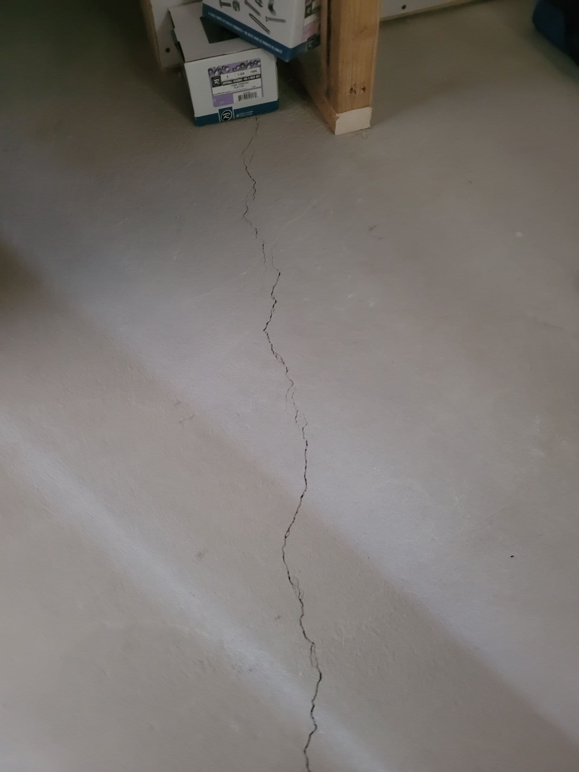 Photo de travaux pour le service Réparation de fissures