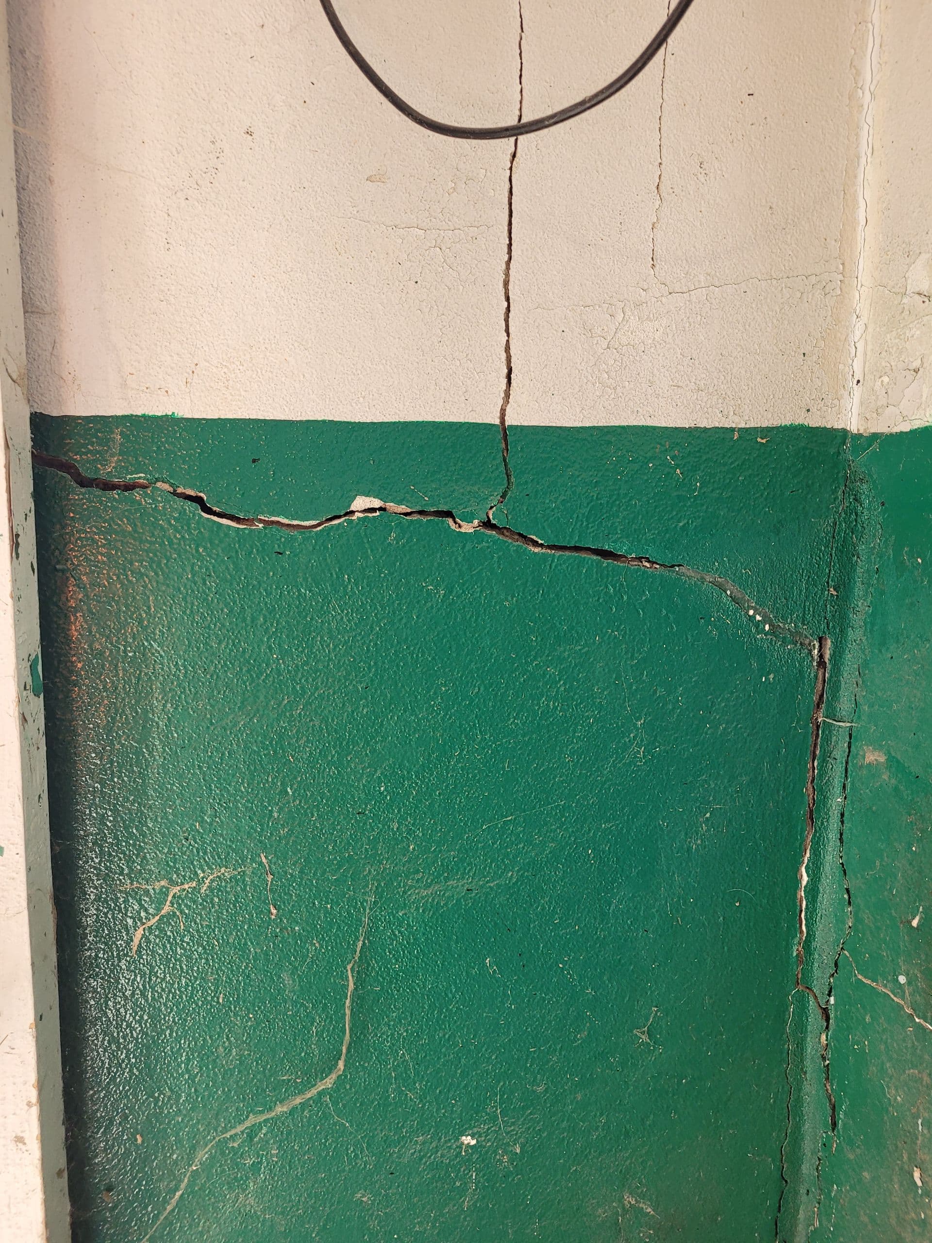 Inspection des dommages de fondation